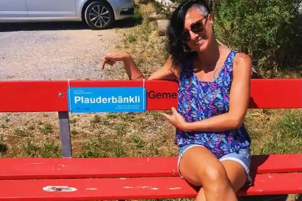 Melanie - la coordinadora de las clases de aleman